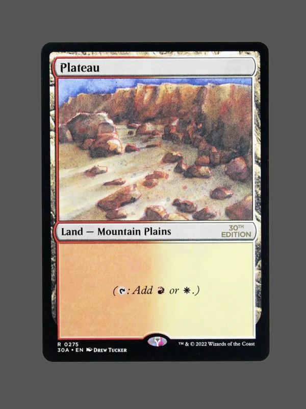 Plateau Holo MTG Proxy | 30th Edition