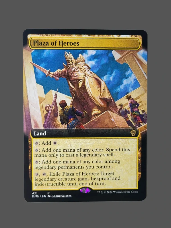 Plaza of Heroes Holo MTG Proxy | Dominaria United