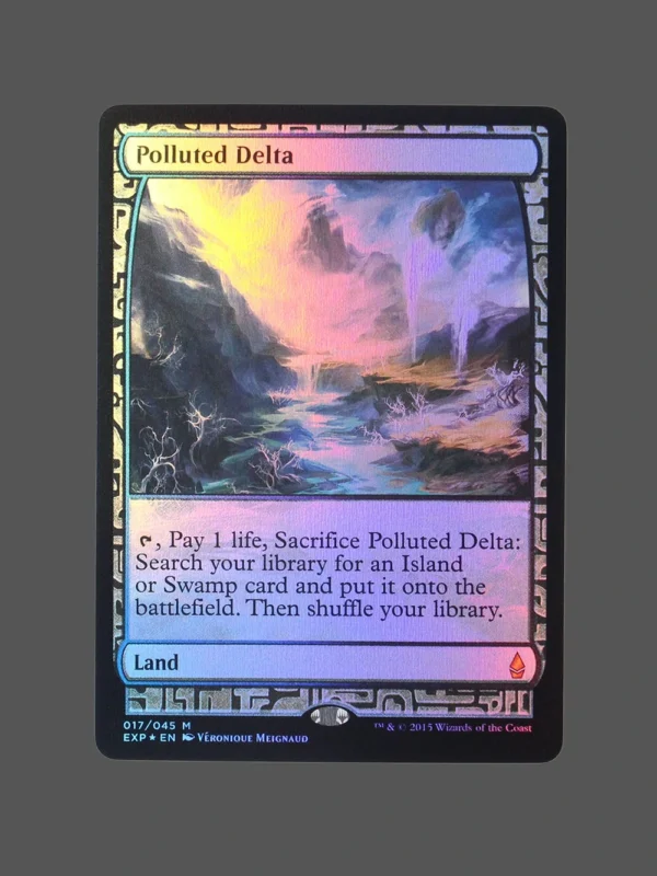 Polluted Delta Foil MTG Proxy | Expedition