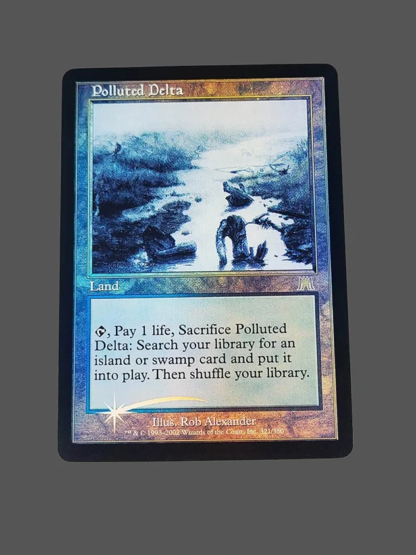 Polluted Delta Foil MTG Proxy | Onslaught