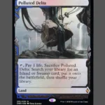 Polluted Delta Foil MTG Proxy | Zendikar Rising
