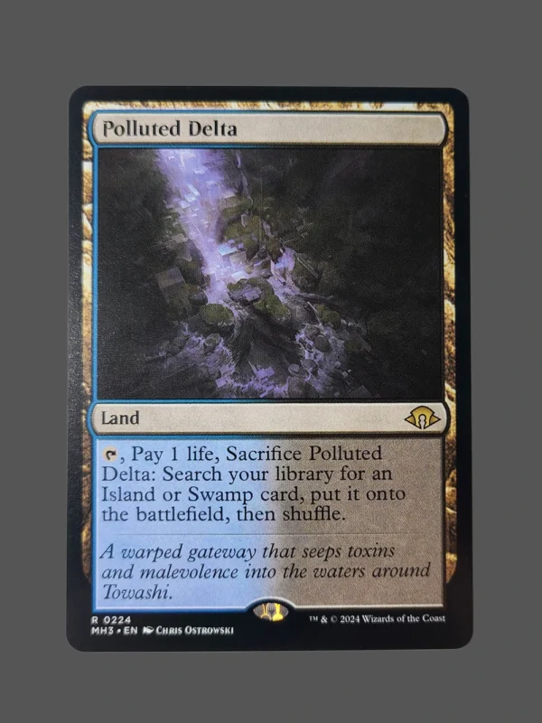 Polluted Delta Holo MTG Proxy | Magic 2024
