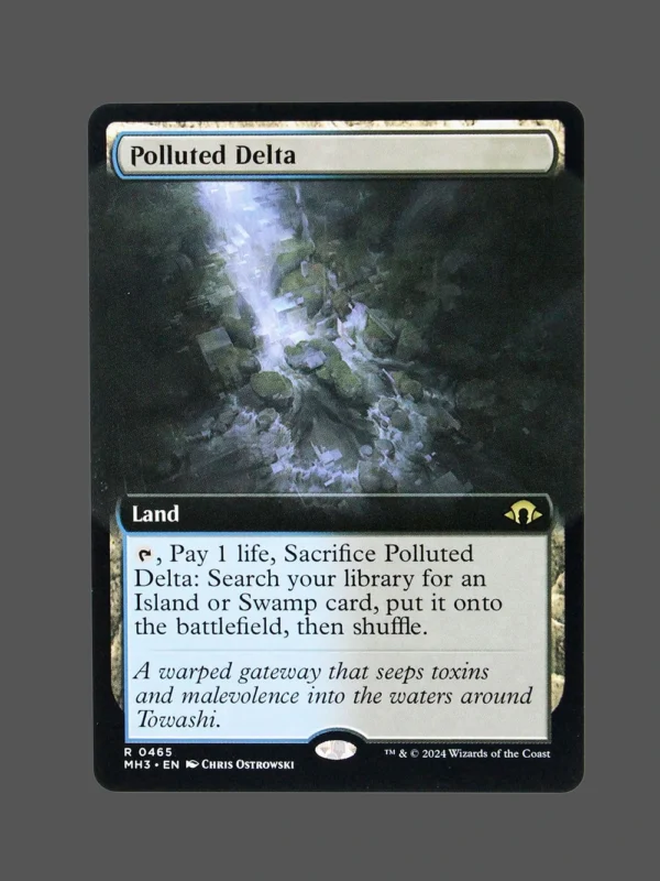 Polluted Delta Holo MTG Proxy | Magic: The Gathering
