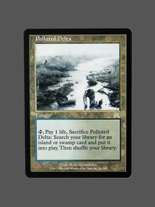 Polluted Delta Holo MTG Proxy | Onslaught