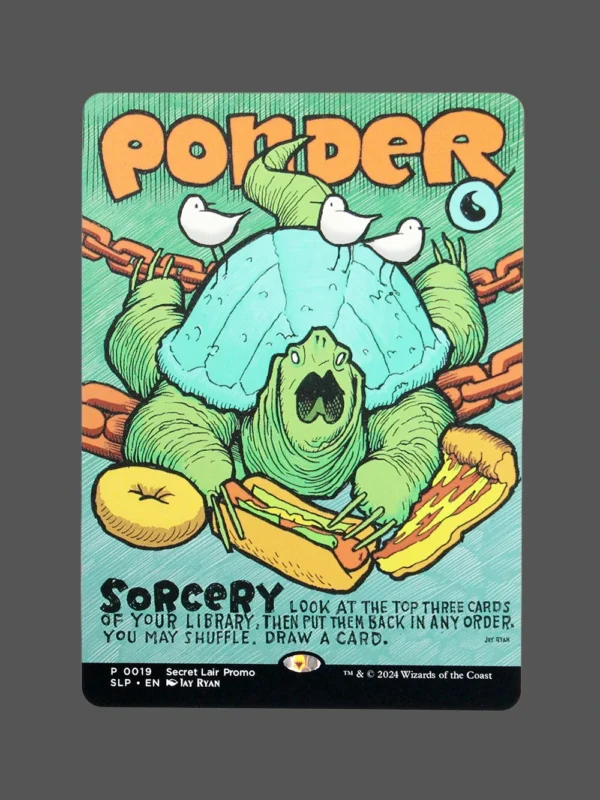 Ponder Holo MTG Proxy | Secret Lair Promo