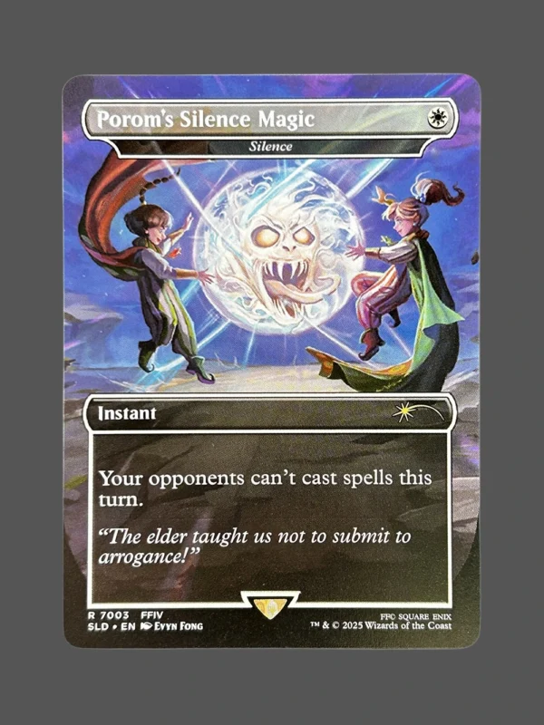 Porom's Silence Magic Holo MTG Proxy | Secret Lairs