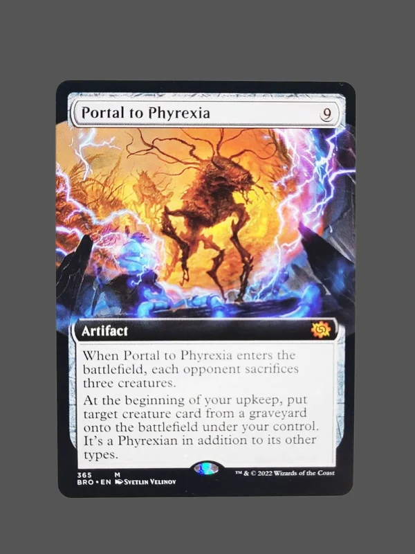 Portal to Phyrexia Holo MTG Proxy | Brothers' War