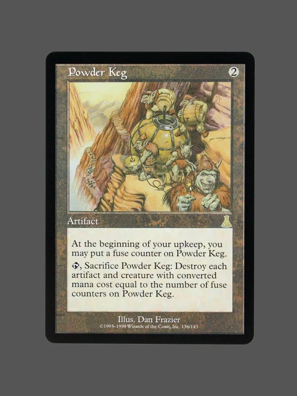 Powder Keg Holo MTG Proxy | Urza's Destiny