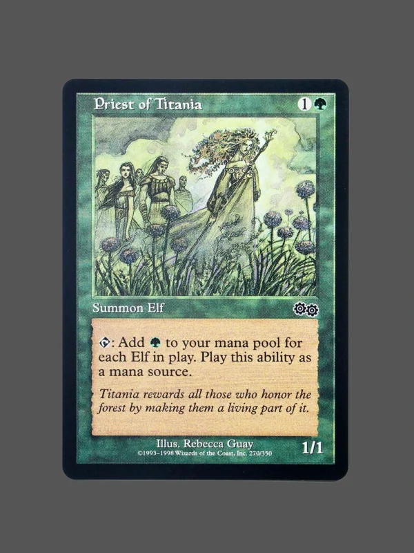 Priest of Titania Regular MTG Proxy | Alliances