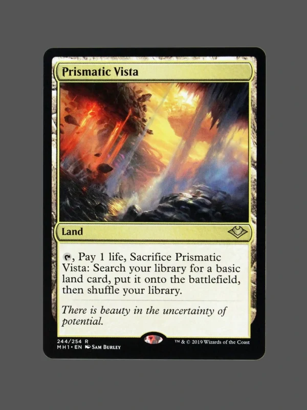 Prismatic Vista Holo MTG Proxy | Magic 2019