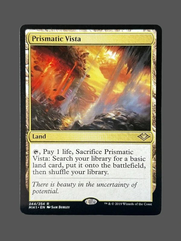 Prismatic Vista Holo MTG Proxy | Magic 2019