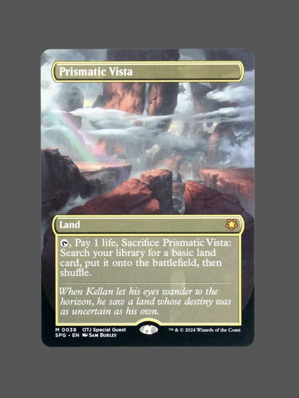 Prismatic Vista Holo MTG Proxy | OTJ Special Guest
