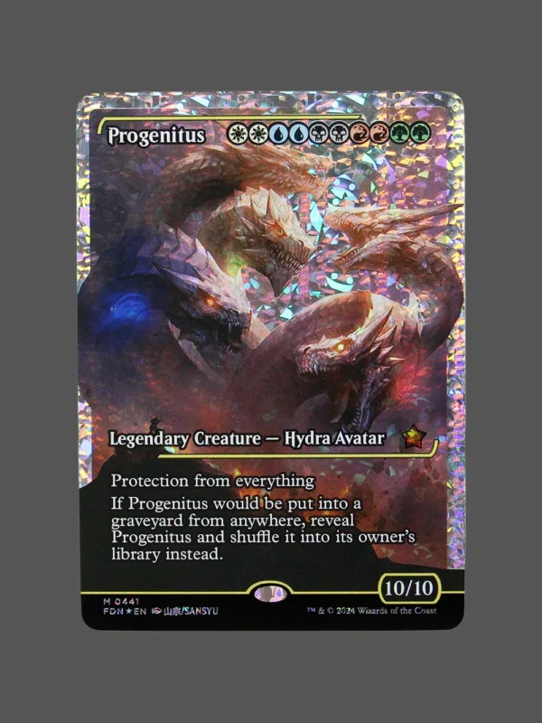 Progenitus Fracture Foil MTG Proxy | Foundations