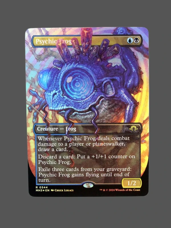 Psychic Frog Foil MTG Proxy | March of the Machine