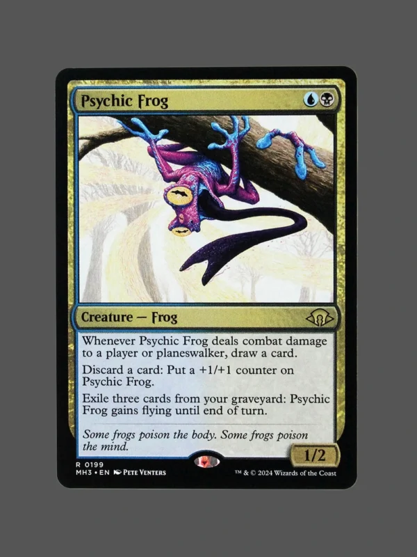 Psychic Frog Holo MTG Proxy | Magic: The Gathering