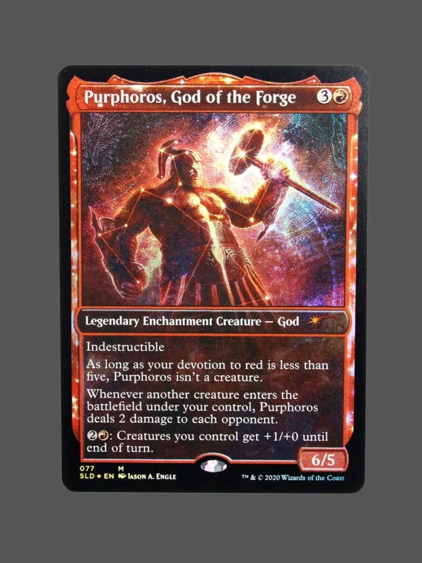 Purphoros, God of the Forge Foil MTG Proxy | Secret Lair