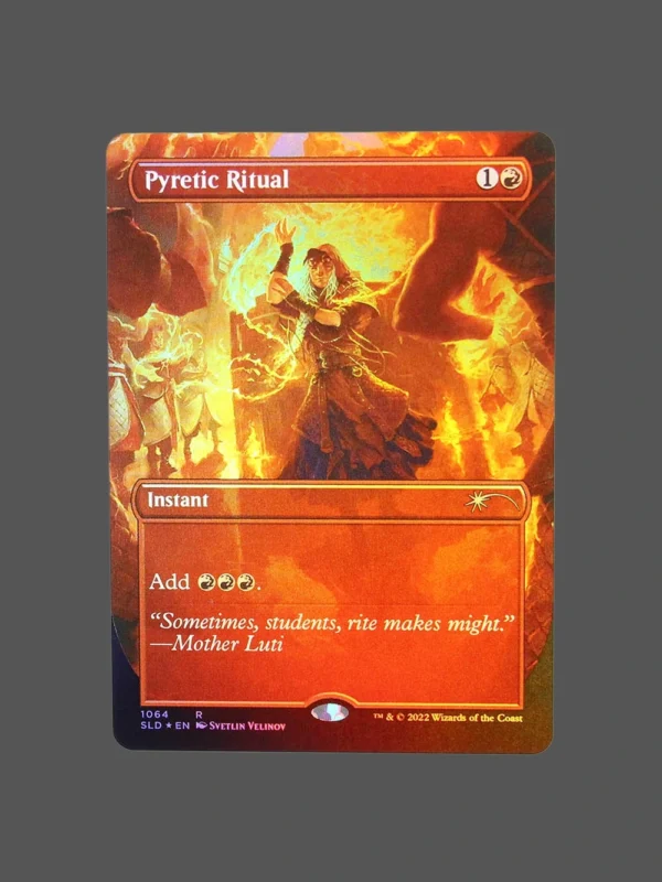 Pyretic Ritual Foil MTG Proxy | Streets of New Capenna