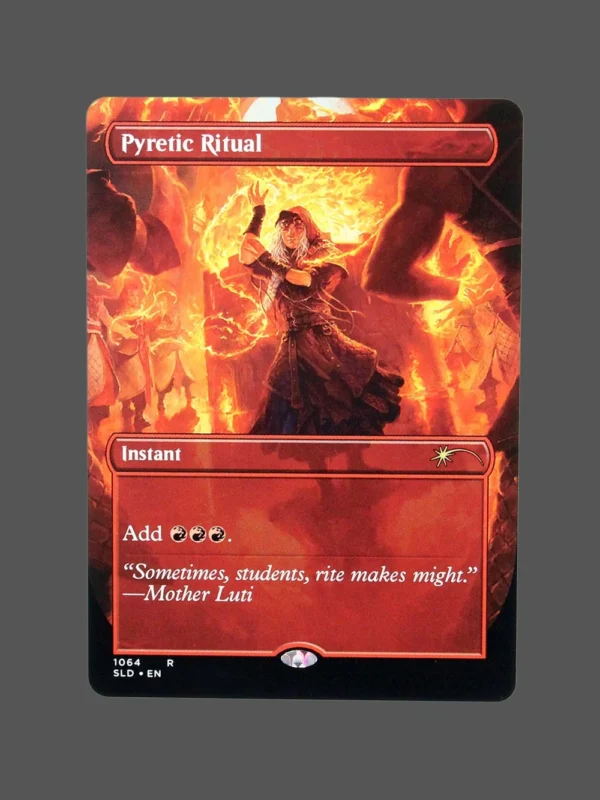 Pyretic Ritual Holo MTG Proxy | Secret Lair Drop