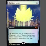 Radiant Lotus Foil MTG Proxy | Distant Horizons