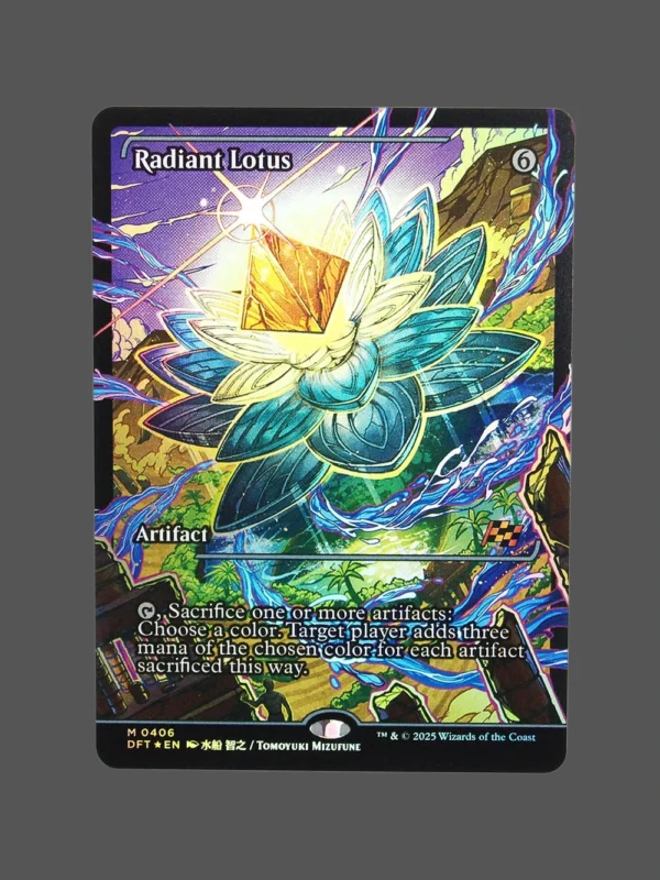Radiant Lotus Foil MTG Proxy | Duskmourn