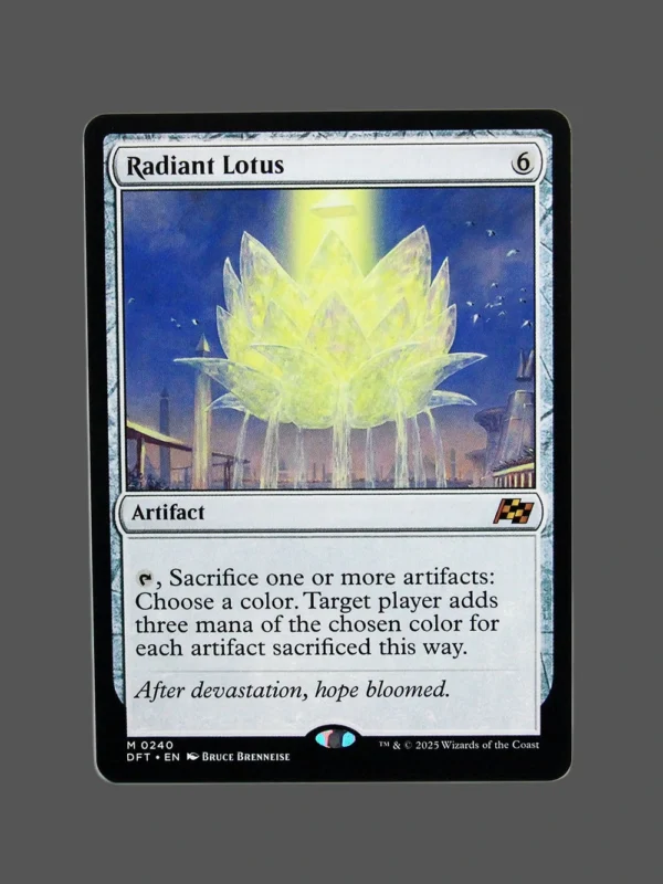 Radiant Lotus Holo MTG Proxy | DMTS