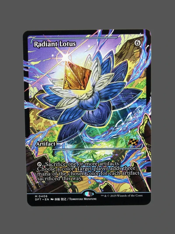 Radiant Lotus Holo MTG Proxy | Duskmourn
