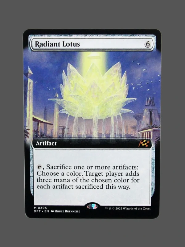 Radiant Lotus Holo MTG Proxy | Duskmourn