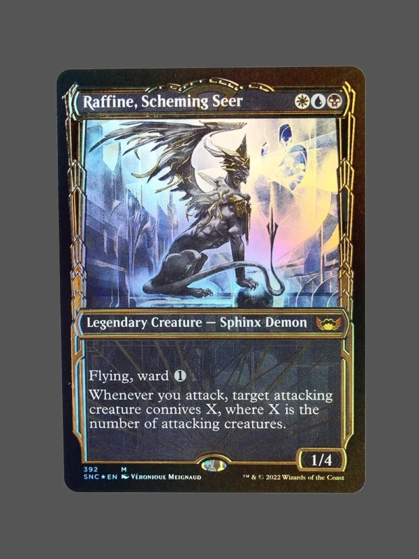 Raffine, Scheming Seer Raised Foil MTG Proxy | Streets of New Capenna