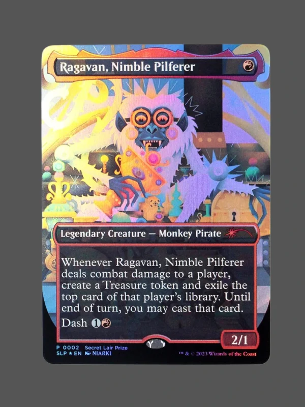 Ragavan, Nimble Pilferer Foil MTG Proxy | Secret Lair Prize