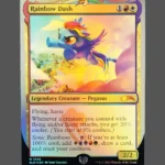 Rainbow Dash Foil MTG Proxy | Secret Lair