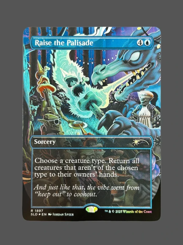 Raise the Palisade Foil MTG Proxy | Streets of New Capenna