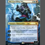 Ral, Crackling Wit Holo MTG Proxy | Bloomburrow