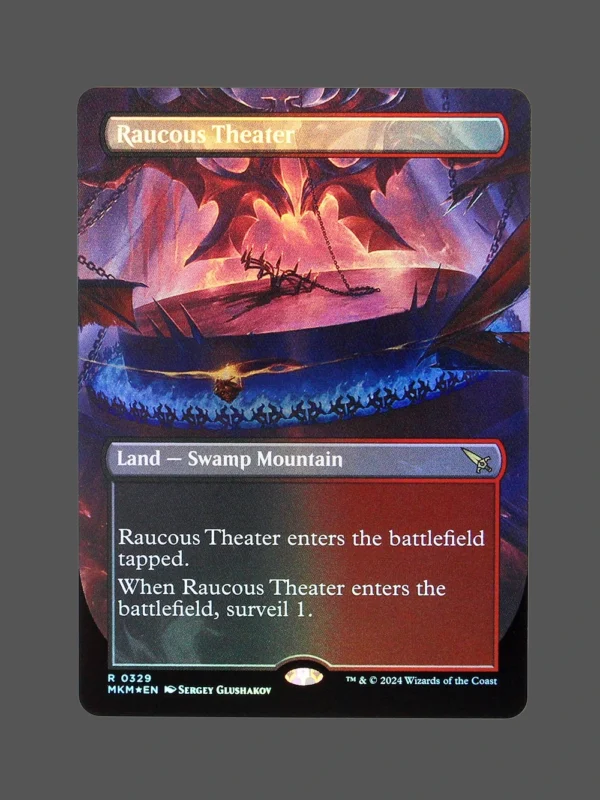 Raucous Theater Foil MTG Proxy | Murders at Karlov Manor