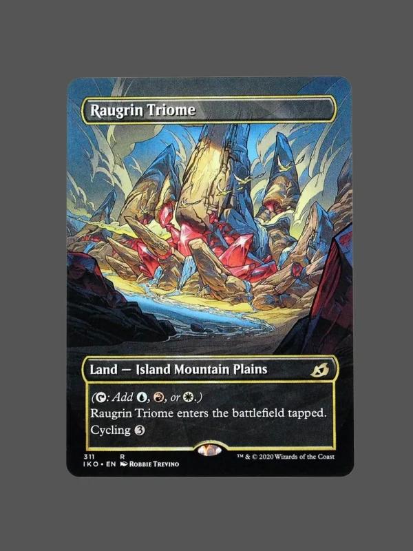 Raugrin Triome Holo MTG Proxy | Ikoria: Lair of Behemoths