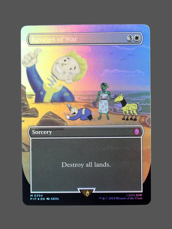 Ravages of War Foil MTG Proxy | Adventures in the Forgotten Realms