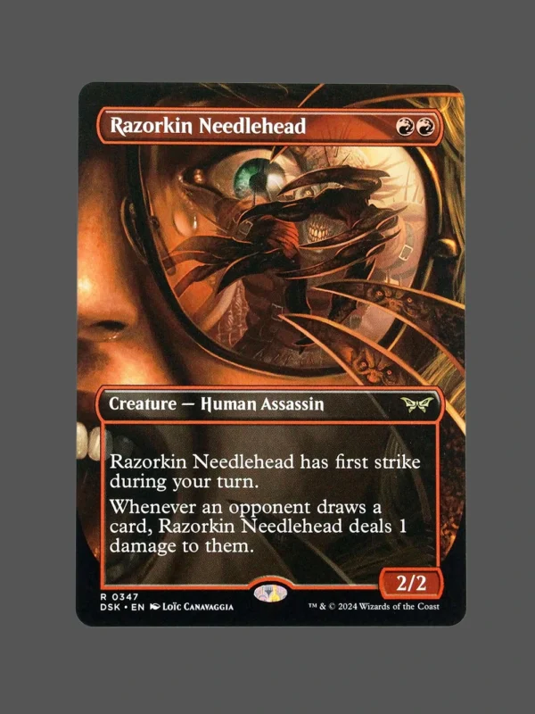 Razorkin Needlehead Holo MTG Proxy | Dominaria United