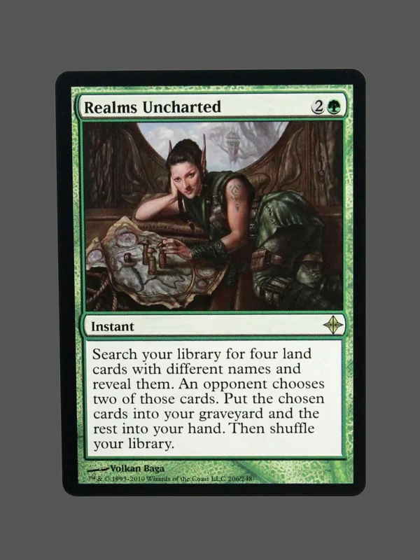 Realms Uncharted Holo MTG Proxy | Zendikar