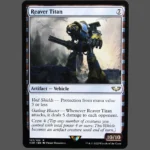 Reaver Titan Holo MTG Proxy | 40K