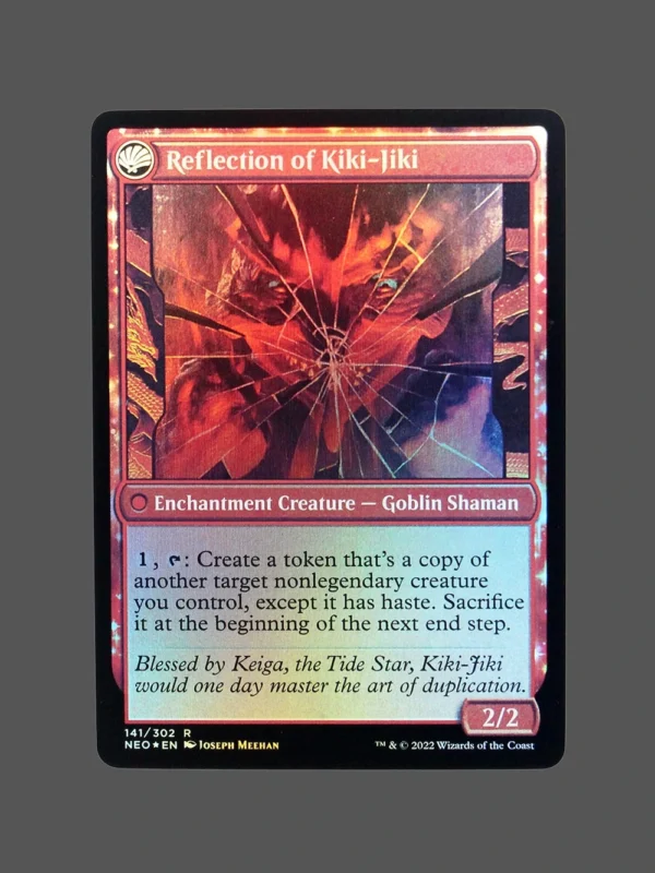 Reflection of Kiki-Jiki Foil MTG Proxy | Neon Dynasty