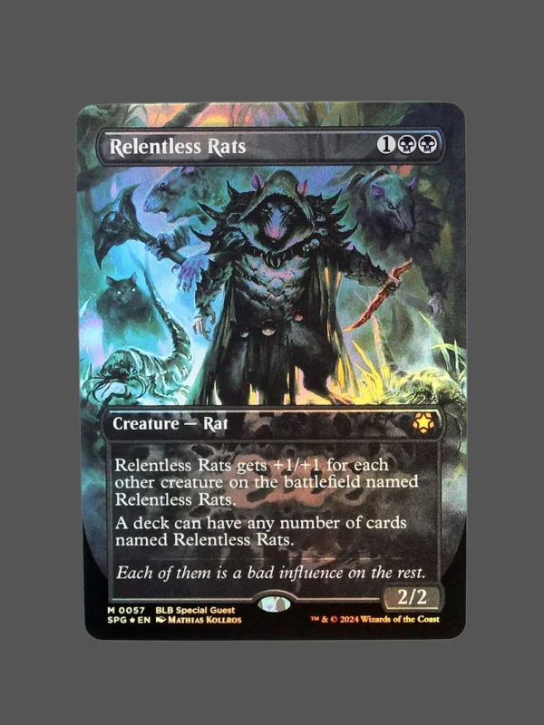 Relentless Rats Foil MTG Proxy | Special Guest