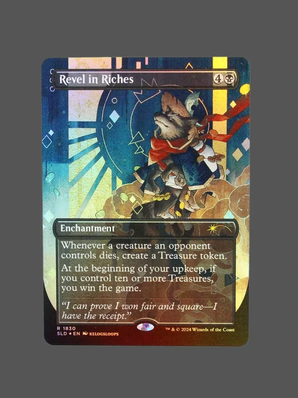 Revel in Riches Foil MTG Proxy | Secret Lair