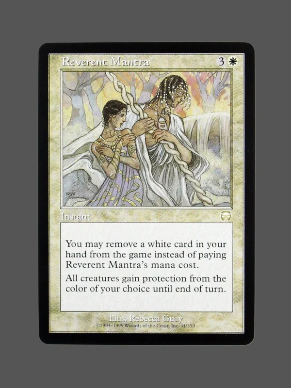 Reverent Mantra Regular MTG Proxy | Urza's Saga