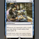 Rhystic Study Holo MTG Proxy | Jumpstart