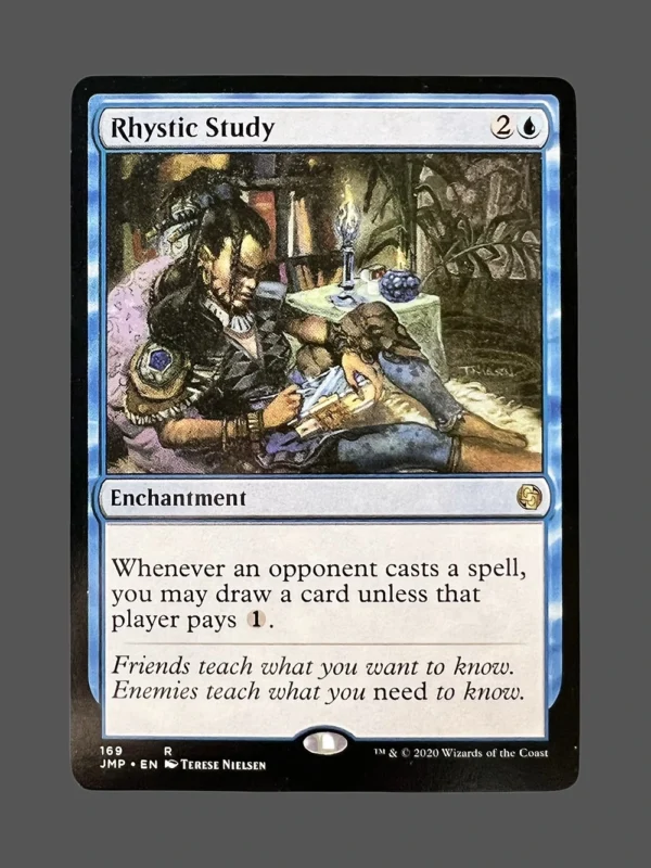 Rhystic Study Holo MTG Proxy | Jumpstart