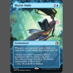 Rhystic Study Holo MTG Proxy | The Lost Caverns of Ixalan