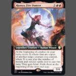 Rionya, Fire Dancer Holo MTG Proxy | Crimson Vow