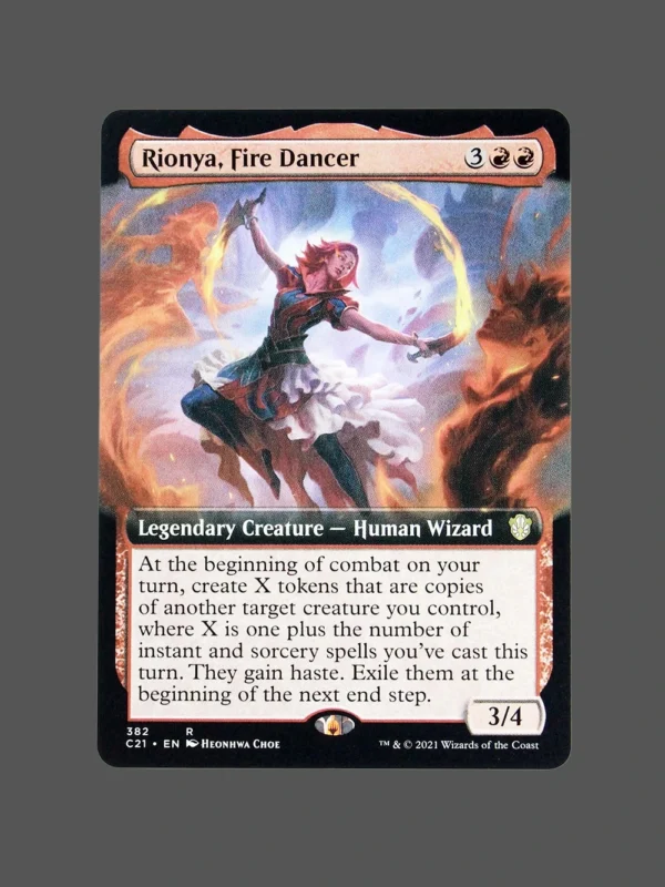 Rionya, Fire Dancer Holo MTG Proxy | Crimson Vow