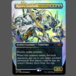 Riptide Gearhulk Foil MTG Proxy | Duskmourn