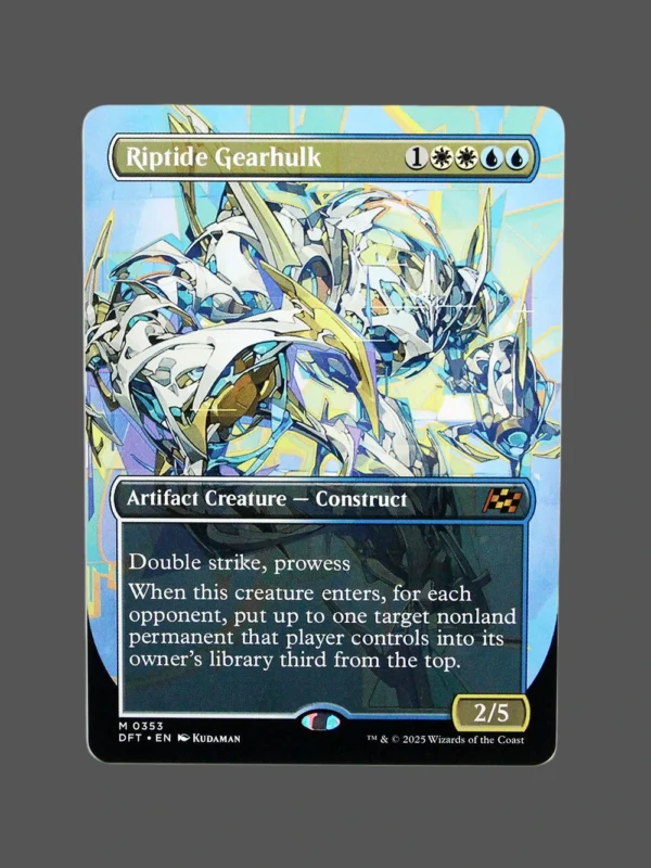 Riptide Gearhulk Holo MTG Proxy | Duskmourn