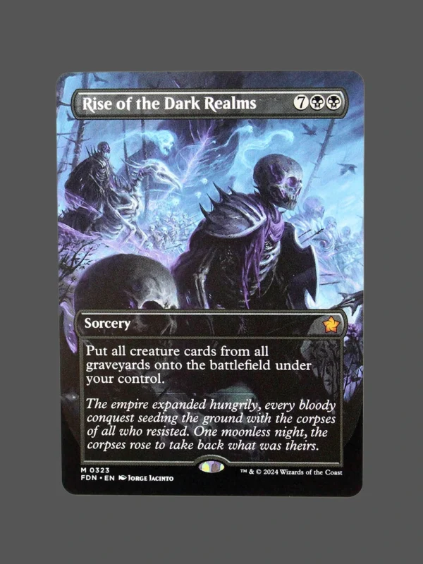 Rise of the Dark Realms Holo MTG Proxy | Forgotten Dawn